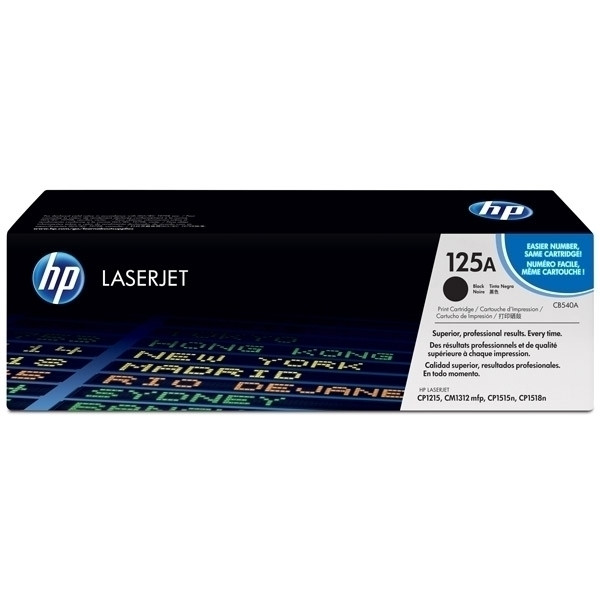 HP 125A (CB540A) toner (d'origine) - noir CB540A 039804 - 1