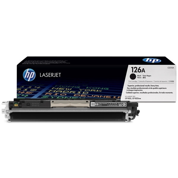 HP 126A (CE310A) toner (d'origine) - noir CE310A 054000 - 1