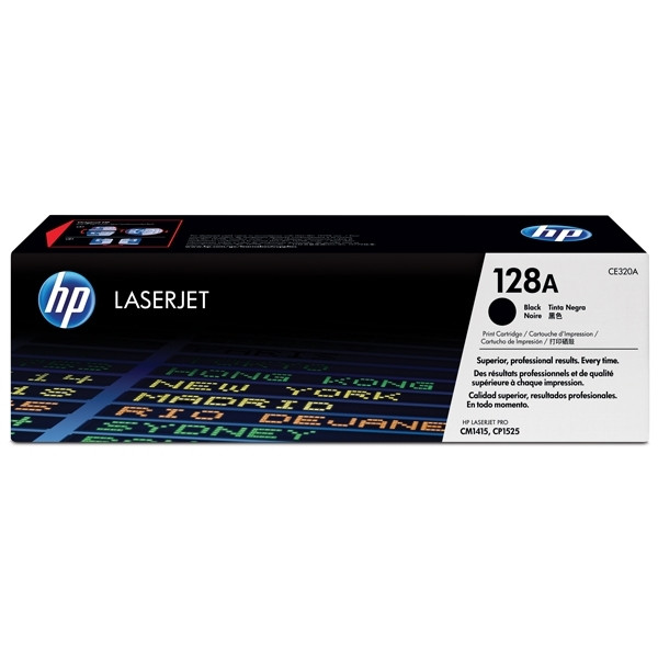 HP 128A (CE320A) toner (d'origine) - noir CE320A 054010 - 1