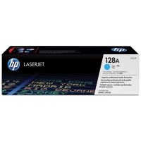 HP 128A (CE321A) toner (d'origine) - cyan CE321A 054012