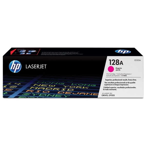 HP 128A (CE323A) toner (d'origine) - magenta CE323A 054016 - 1