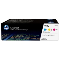 HP 128A (CF371AM) multipack (d'origine) - cyan/magenta/jaune CF371AM 054760