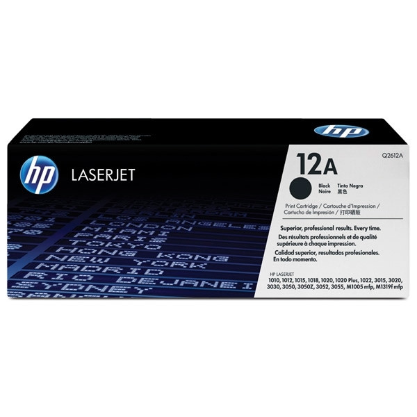 HP 12A (Q2612A) toner (d'origine) - noir Q2612A 039250 - 1