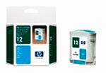 HP 12 (C4804A) cartouche d'encre (d'origine) - cyan C4804A 031370