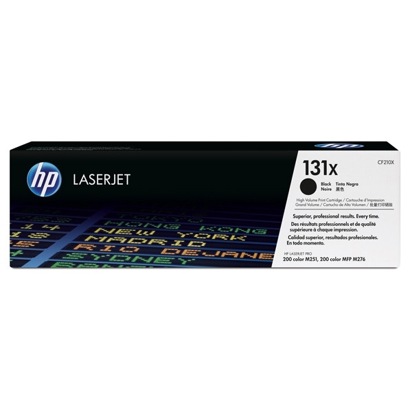 HP 131X (CF210X) toner haute capacité (d'origine) - noir CF210X 054154 - 1