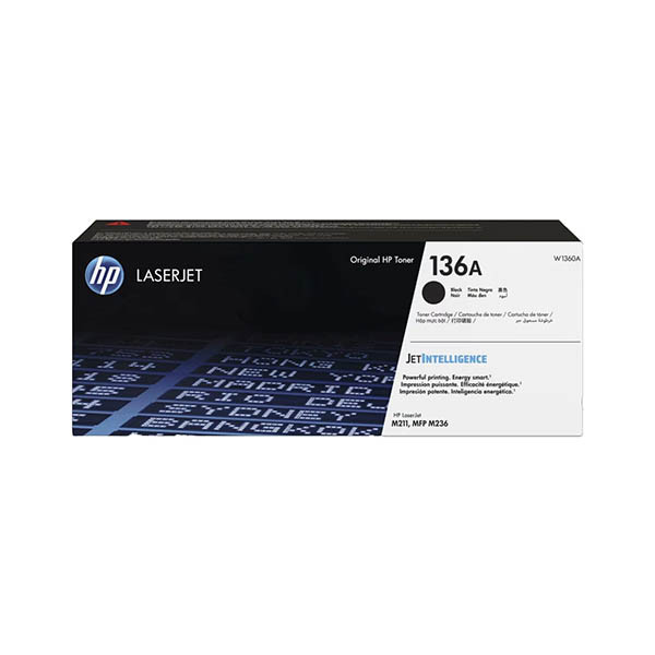 HP 136A (W1360A) toner (d'origine) - noir 133094 - 1