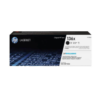 HP 136X (W1360X) toner haute capacité (d'origine) - noir 133102