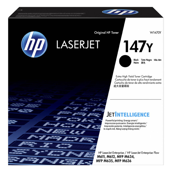 HP 147Y (W1470Y) toner extra haute capacité (d'origine) - noir W1470Y 093074 - 1