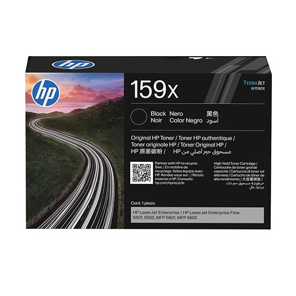HP 159X (W1590X) toner haute capacité (d'origine) - noir 093536 - 1
