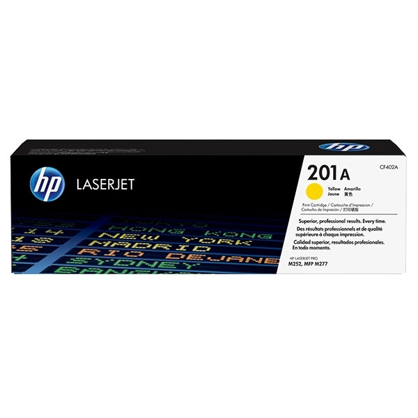 HP 201A (CF402A) toner (d'origine) - jaune CF402A 054862 - 1