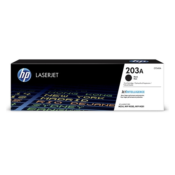 HP 203A (CF540A) toner (d'origine) - noir CF540A 055208 - 1