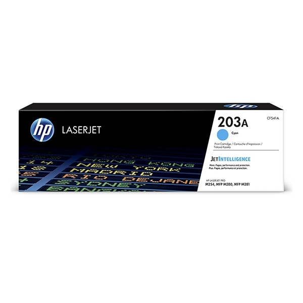 HP 203A (CF541A) toner (d'origine) - cyan CF541A 055212 - 1