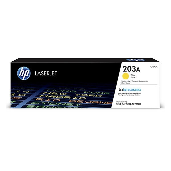 HP 203A (CF542A) toner (d'origine) - jaune CF542A 055216 - 1