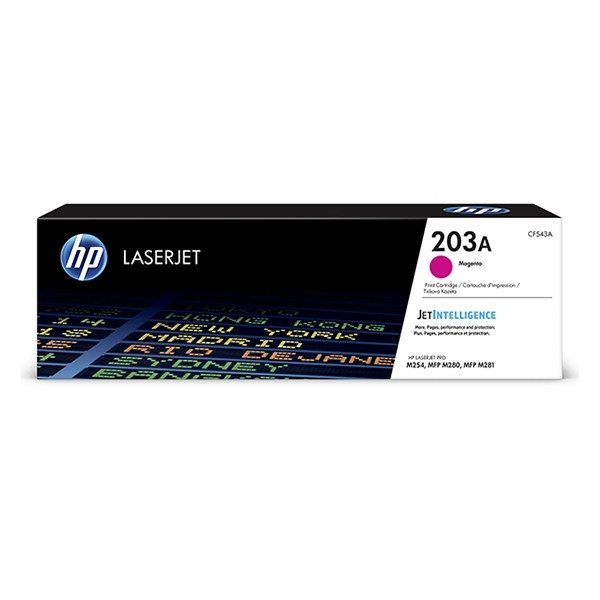 HP 203A (CF543A) toner (d'origine) - magenta CF543A 055220 - 1