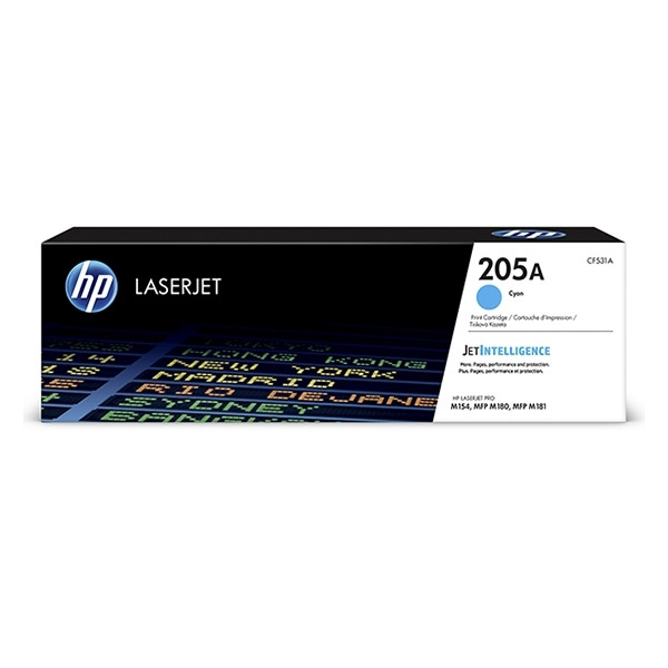 HP 205A (CF531A) toner (d'origine) - cyan CF531A 055226 - 1