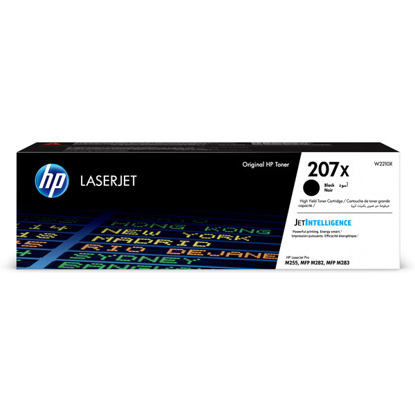 HP 207X (W2210X) toner haute capacité (d'origine) - noir W2210X 093050 - 1