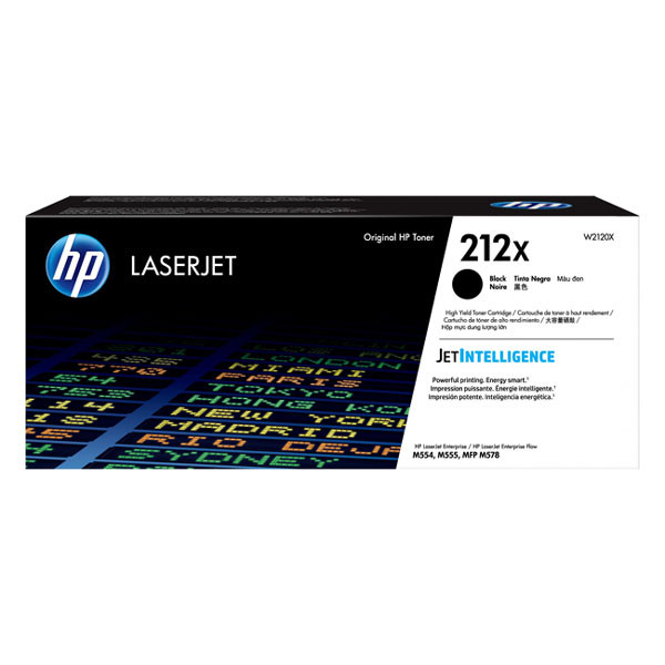 HP 212X (W2120X) toner haute capacité (d'origine) - noir W2120X 093096 - 1