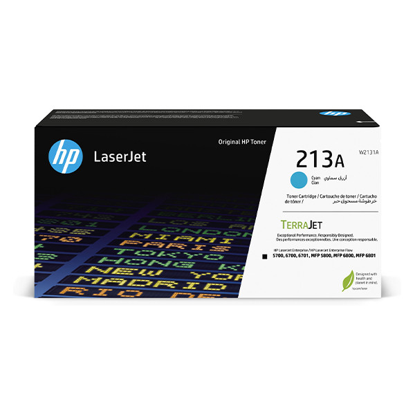 HP 213A (W2131A) toner (d'origine) - cyan W2131A 133030 - 1