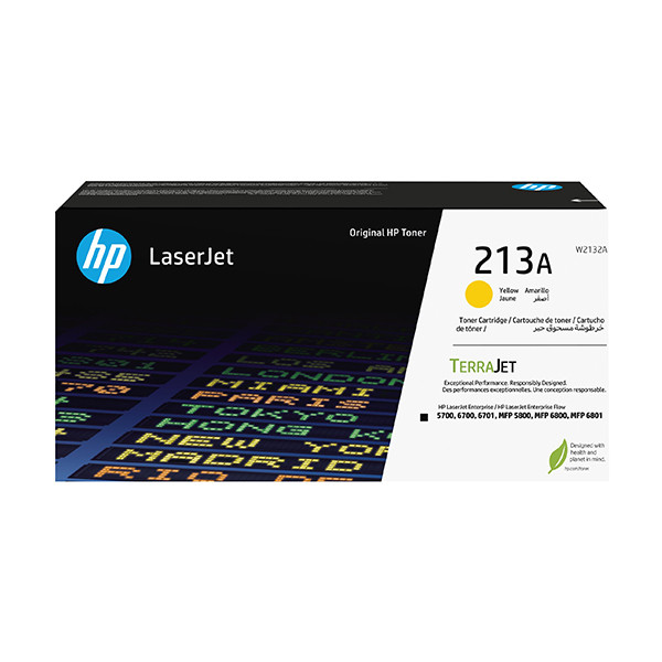 HP 213A (W2132A) toner (d'origine) - jaune W2132A 133032 - 1