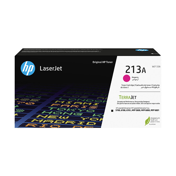 HP 213A (W2133A) toner (d'origine) - magenta W2133A 133034 - 1