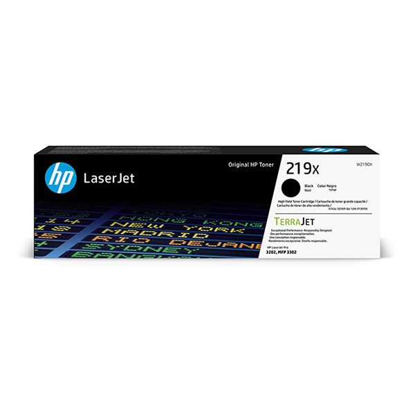 HP 219X (W2190X) toner haute capacité (d'origine) - noir W2190X 093342 - 1