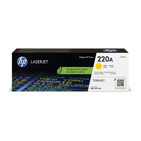 HP 220A (W2202A) toner (d'origine) - jaune W2202A 133016 - 1