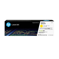 HP 222X (W2222X) toner haute capacité (d'origine) - jaune 093366