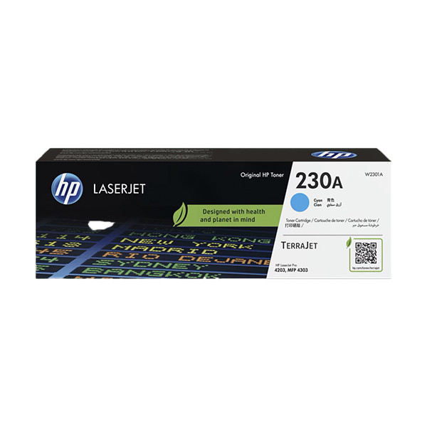 HP 230A (W2301A) toner (d'origine) - cyan W2301A 133054 - 1