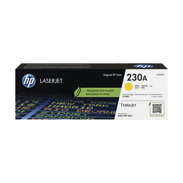 HP 230A (W2302A) toner (d'origine) - jaune W2302A 133056 - 1