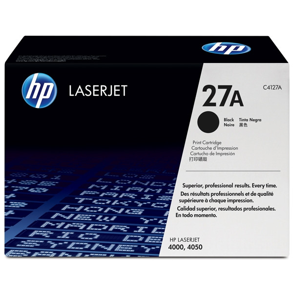 HP 27A (C4127A / EP-52) toner (d'origine) - noir C4127A 032127 - 1