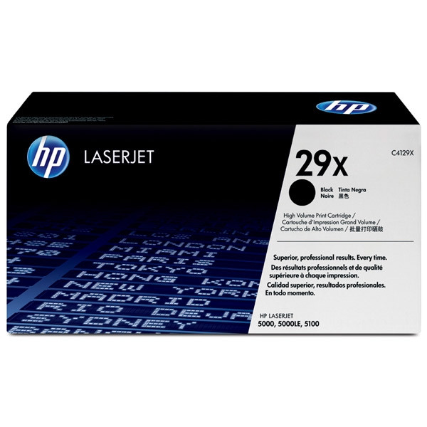 HP 29X (C4129X) toner (d'origine) - noir C4129X 032142 - 1