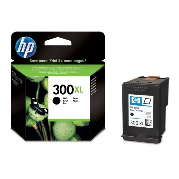 HP 300XL (CC641EE) cartouche d'encre haute capacité (d'origine) - noir CC641EE 031852 - 1