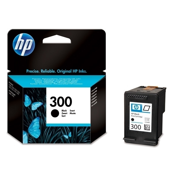 HP 300 (CC640EE) cartouche d'encre (d'origine) - noir HP