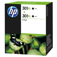 HP 301XL (D8J45AE) duopack haute capacité (d'origine) - noir D8J45AE 044336