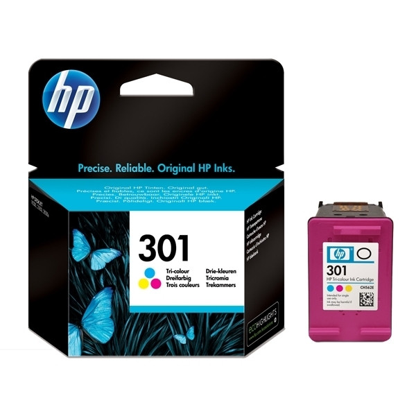 HP 301 (CH562EE) cartouche d'encre (d'origine) - couleur CH562EE 044032 - 1