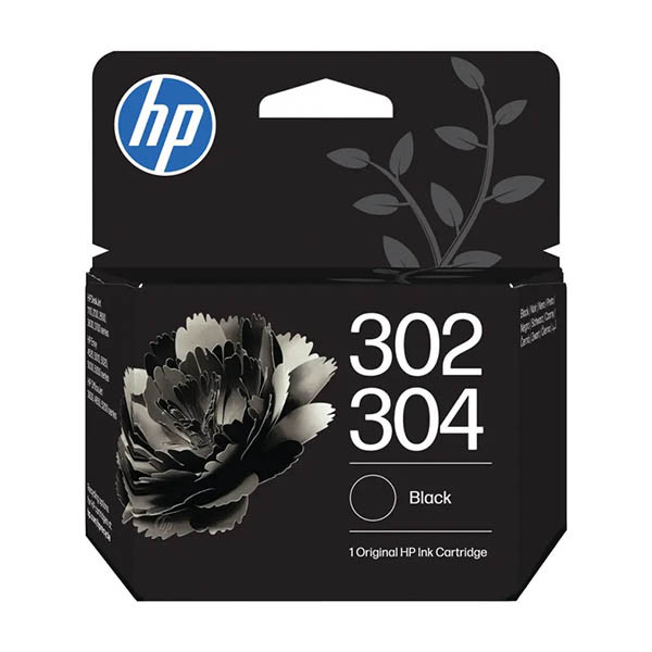 HP 302/304 (B7RT7AE) cartouche d'encre d'origine - noir 055626 - 1