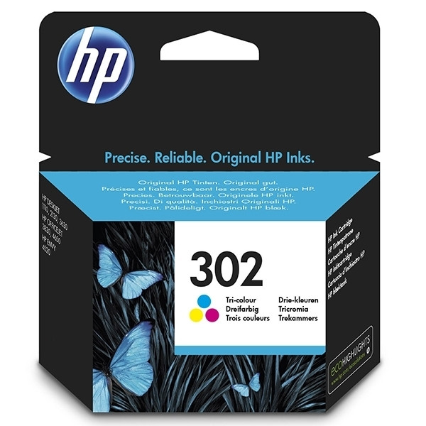 HP 302 (F6U65AE) cartouche d'encre (d'origine) - couleur F6U65AE 044450 - 1