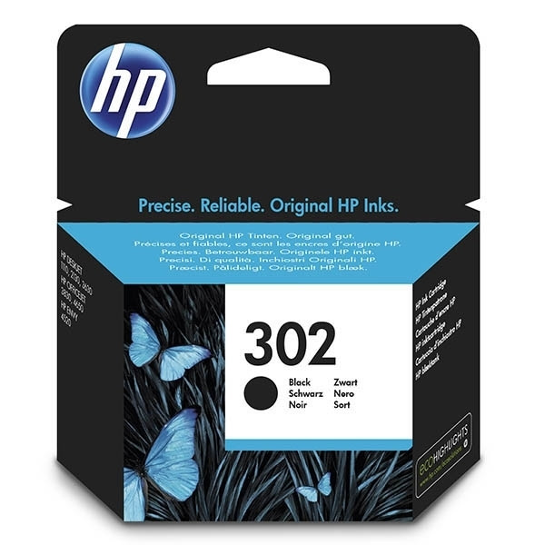 Cartouche d'encre couleur originale HP 302 XL pour imprimante HP Officejet  3833