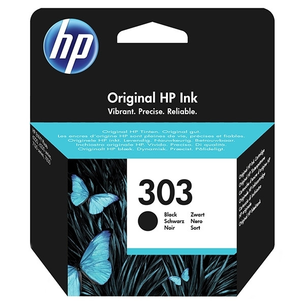 HP 303 (T6N02AE) cartouche d'encre (d'origine) - noir T6N02AE 055182 - 1