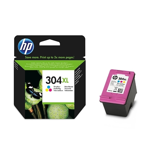 HP 304XL (N9K07AE) cartouche d'encre haute capacité (d'origine) - couleur N9K07AE 030686 - 1