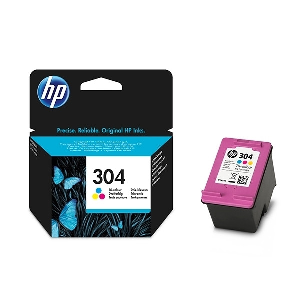 HP 304 (N9K05AE) cartouche d'encre (d'origine) - couleur HP