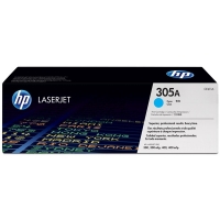 HP 305A (CE411A) toner (d'origine) - cyan CE411A 054060