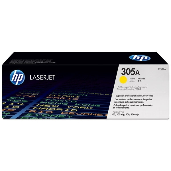 HP 305A (CE412A) toner (d'origine) - jaune CE412A 054062 - 1