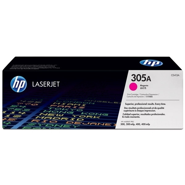 HP 305A (CE413A) toner (d'origine) - magenta CE413A 054064 - 1