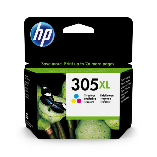 HP 305XL (3YM63AE) cartouche d'encre haute capacité (d'origine) - couleur 3YM63AE 044696 - 1