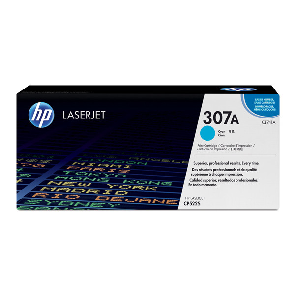 HP 307A (CE741A) toner (d'origine) - cyan CE741A 039904 - 1