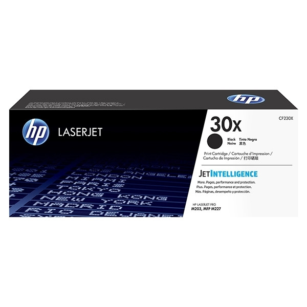 HP 30X (CF230X) toner haute capacité (d'origine) - noir CF230X 055122 - 1