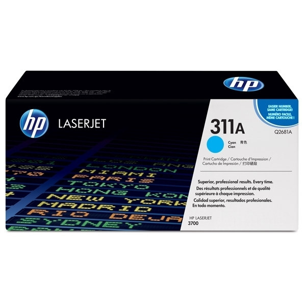 HP 311A (Q2681A) toner (d'origine) - cyan Q2681A 039350 - 1