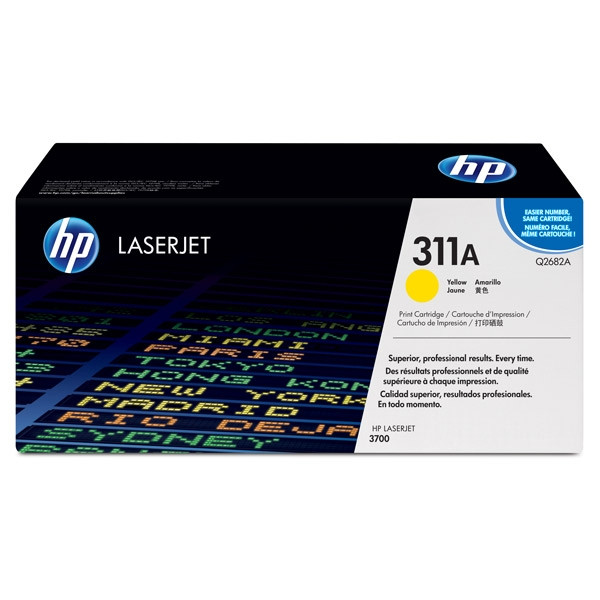 HP 311A (Q2682A) toner (d'origine) - jaune Q2682A 039360 - 1