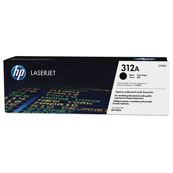 HP 312A (CF380A) toner (d'origine) - noir CF380A 054782 - 1